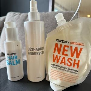 New Wash Shampoo original, balm, undressed.
